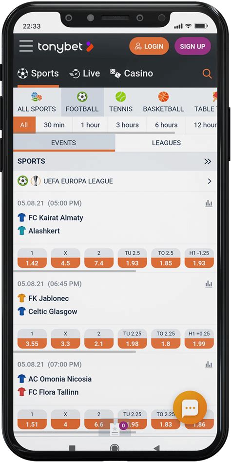 tonybet app download